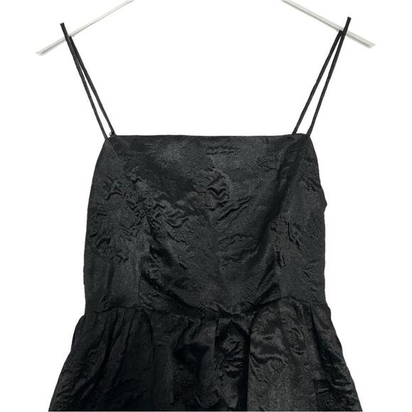 Anthropologie Jacquard Bubble Hem Dress Black Size 10 NEW - Picture 8 of 16